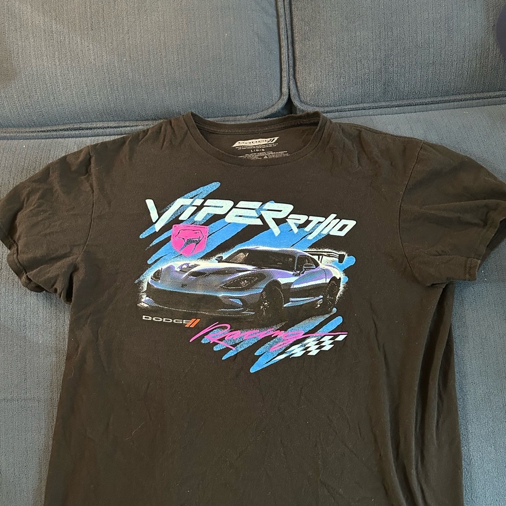 Dodge Viper Black Graphic Tee